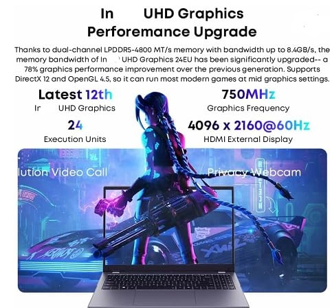 GemiBook Plus - 15.6'' 512GB 16GB N150