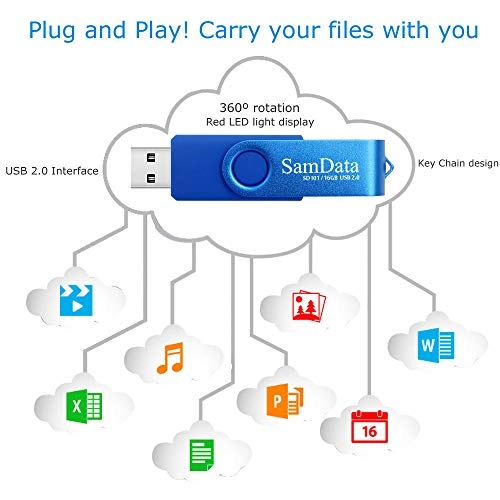 USB 2.0 Flash Drive - 16GB Pack