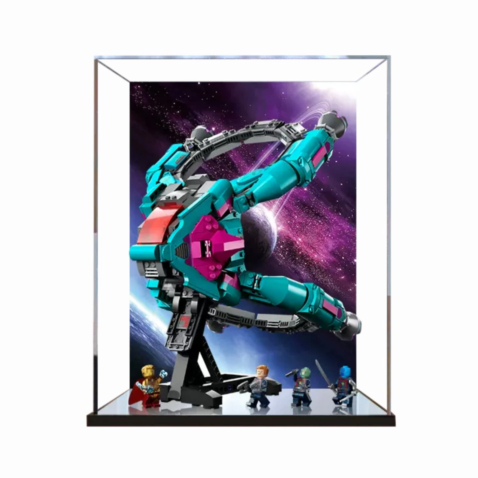 SUNHON Figures Display Box (76255) - 30x30x35cm 3mm Black