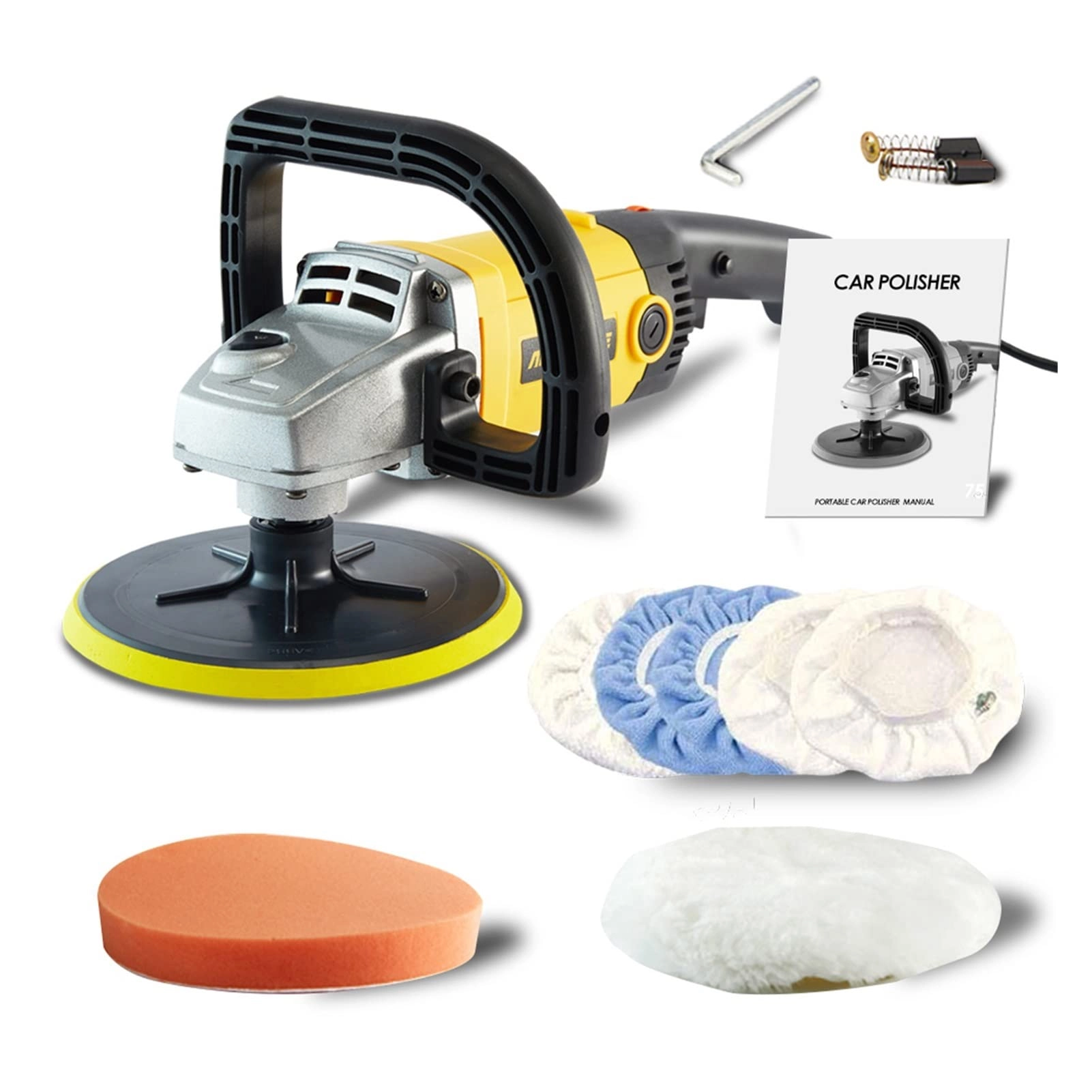 Rotatory Car Polisher - 1200W 180mm