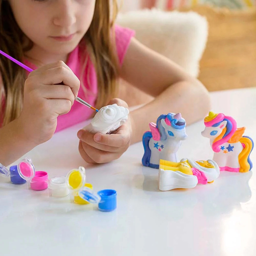 Mould & Paint 3D Glitter Unicorn Kit - 5+ years