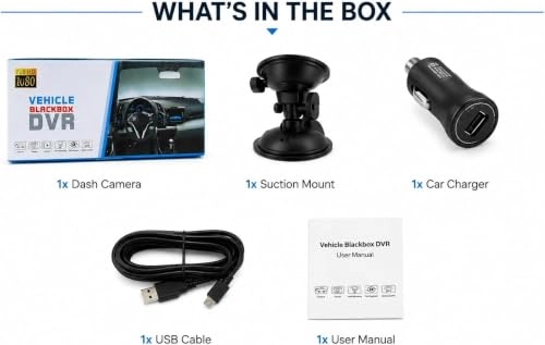 Car Dash Camera DVR - 1080P Full HD