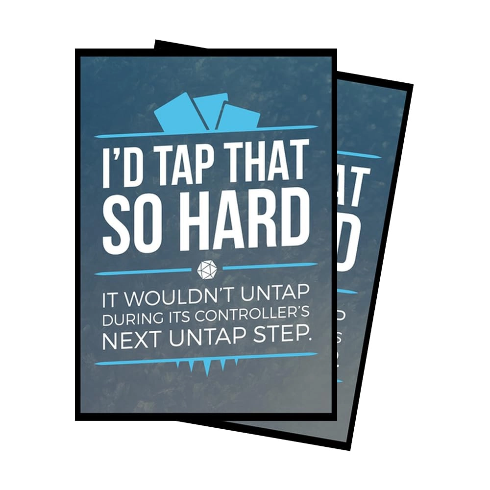 Paramint I'd Tap That So Hard MTG Card Sleeves - 104 Count