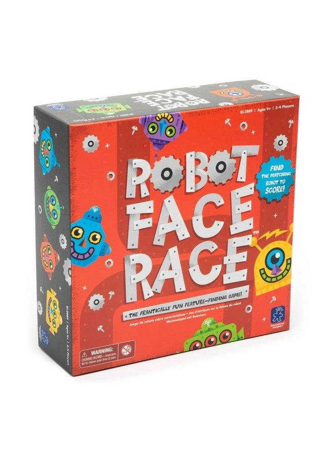 Robot Face Race - Color Recognition Matching Game