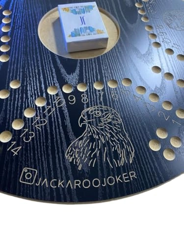 Board Game - 4 players black Wood