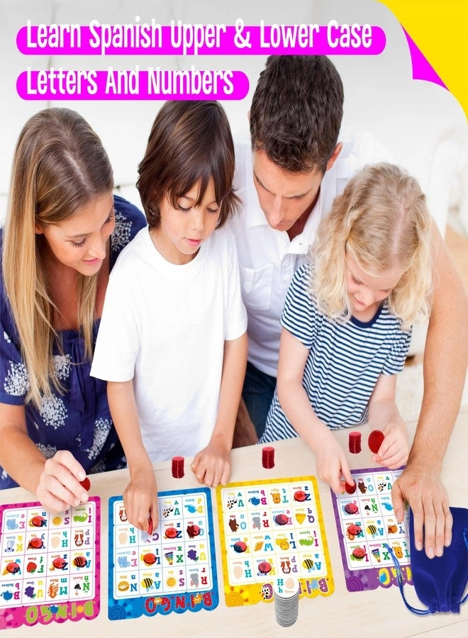 Alphabet & CVC Bingo Game, - Ages 4 and up 12 pieces