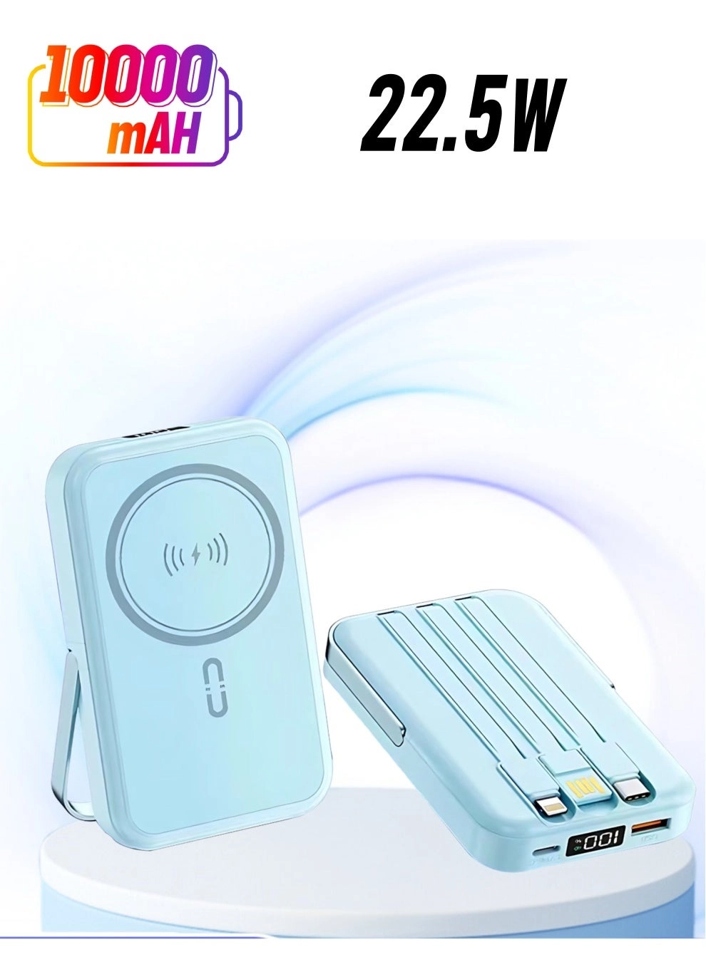 xinzhen PB186 - 10000 mAh 22.5 Watt Wireless Charging