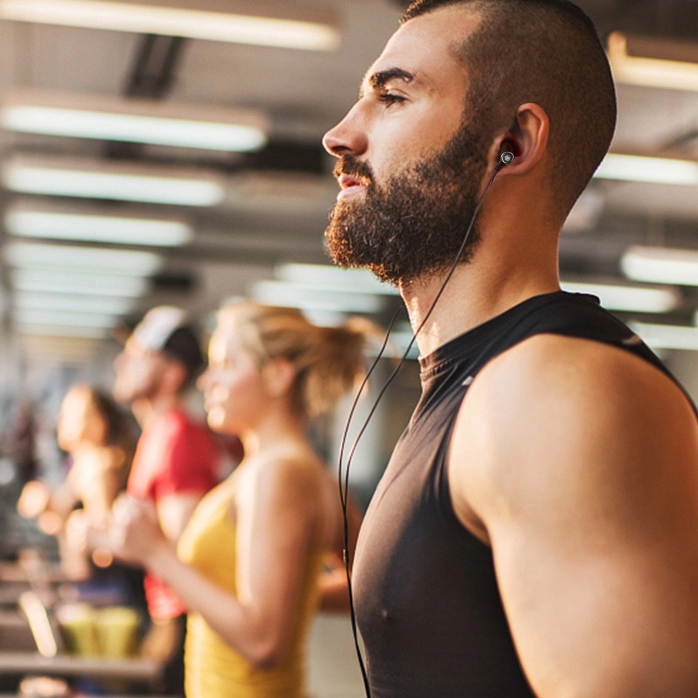 Noise Cancelling Headphones Wired Earbud