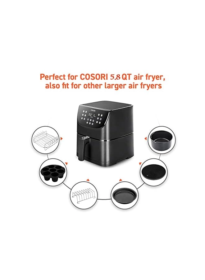 fryer - silicone 6 Piece Set