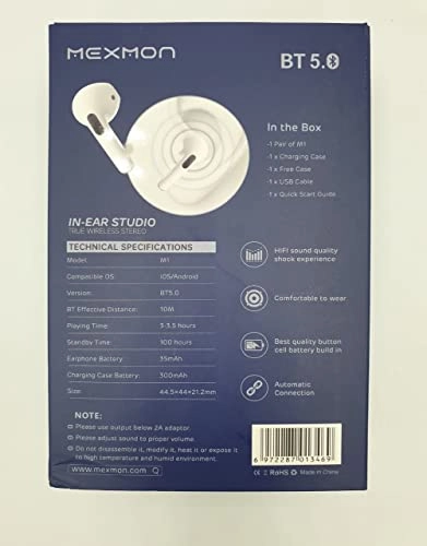 M1 Wireless Earbud Free case