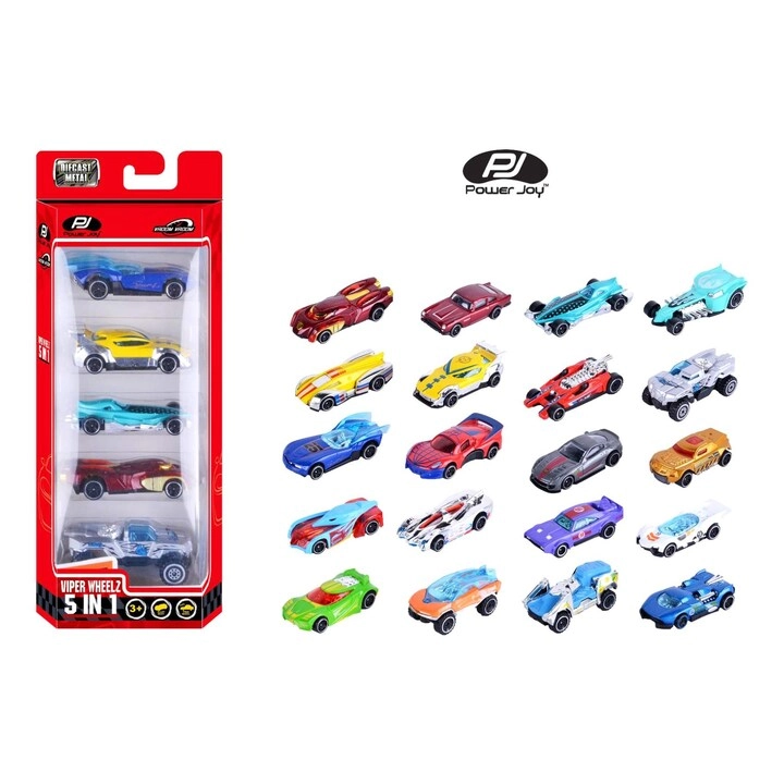 Viper Wheelz 1:64 - 5 pcs