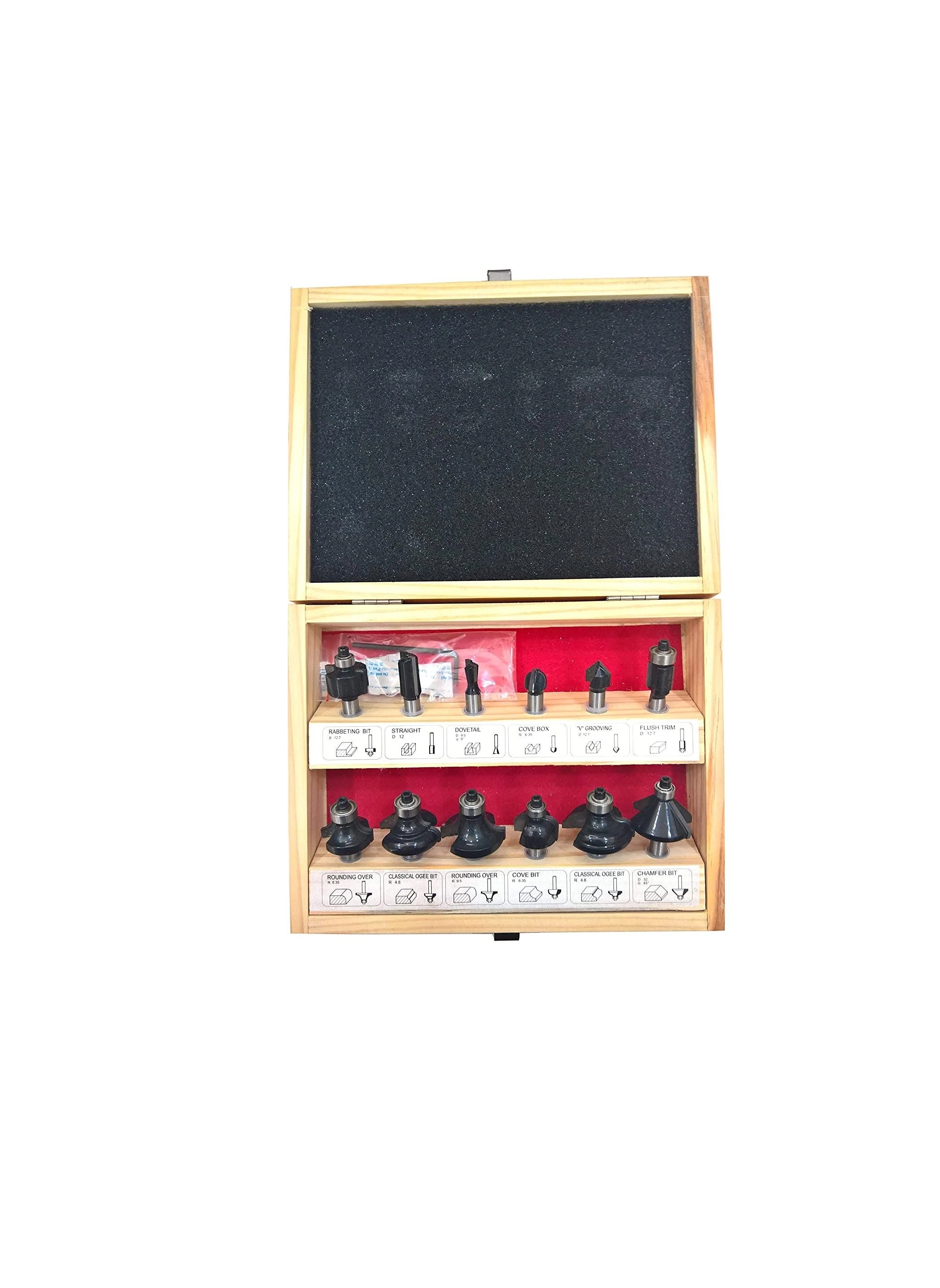 ROBUSTLINE Router Bit Set - 12 piece(s)