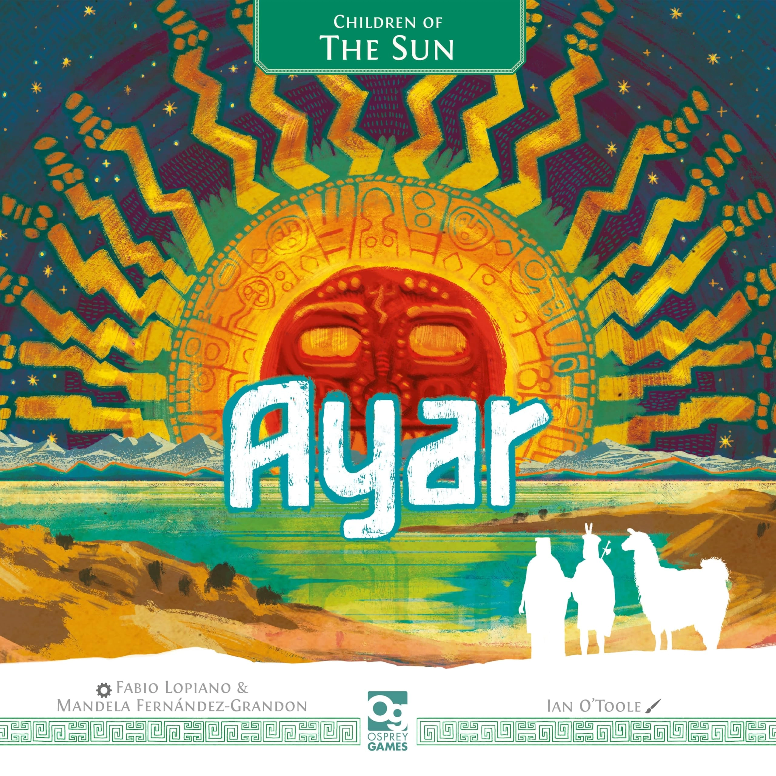 Osprey Games Ayar: Children of the Sun - 14+ 200+ pieces