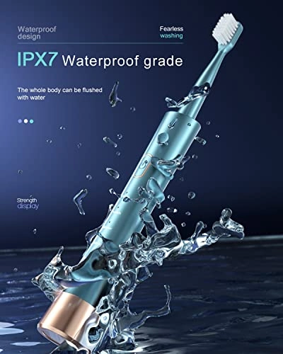 JP-ET-WG - 8 Brush Heads Rechargeable IPX7 Waterproof