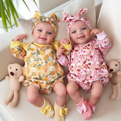 BABESIDE Reborn Baby Doll - 20 Inch Girl Sweet Smile Ages 3+ Set