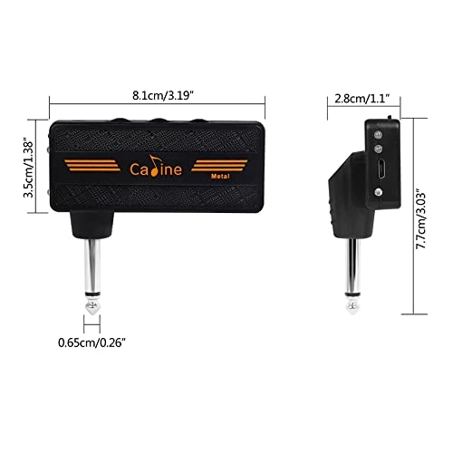 Portable Electric Guitar Amplifier - Distortion Effect 3.7V 300mAh 8 hours