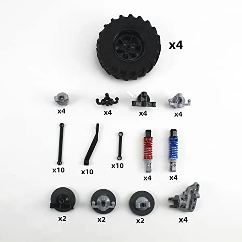 Technical Parts Set - 107x44 Tire Compatible with All Major Brands