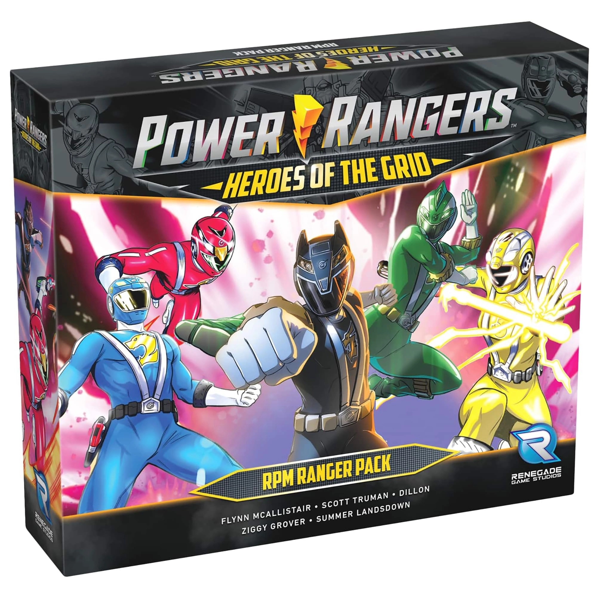 Power Rangers: Heroes of The Grid: RPM Ranger Pack