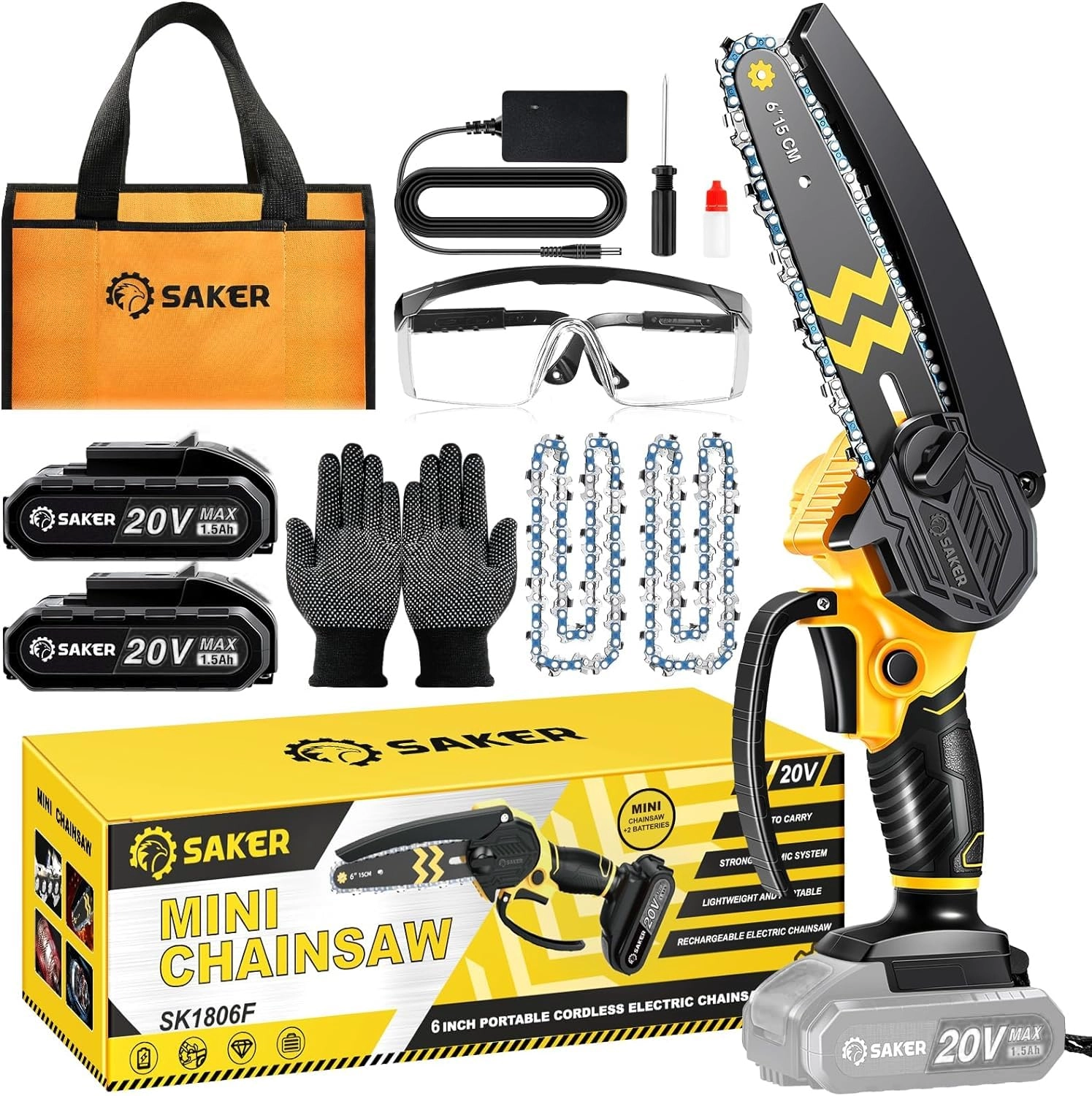 Mini Chainsaw - 550 Watts