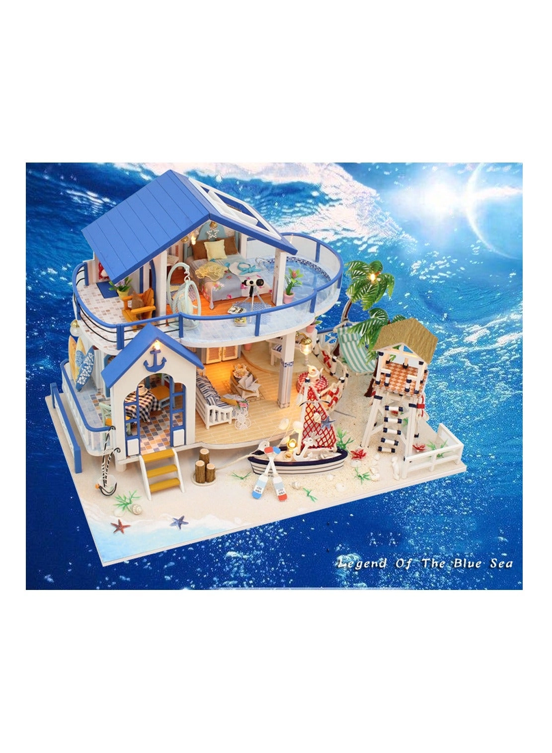 Miniature Dollhouse Kits - Mermaid Princess 1:24 Scale