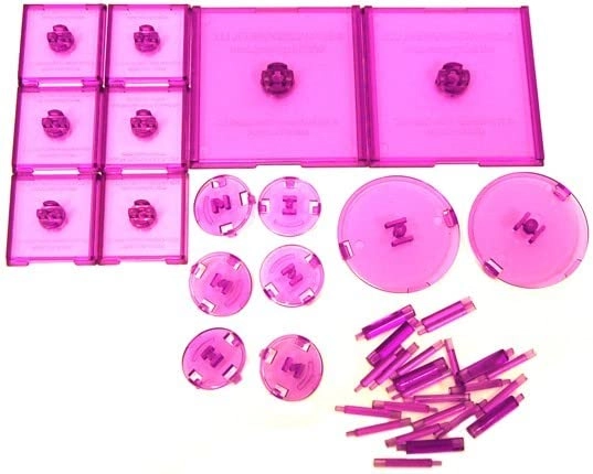 Attack Wing: Base and Peg Set - Purple