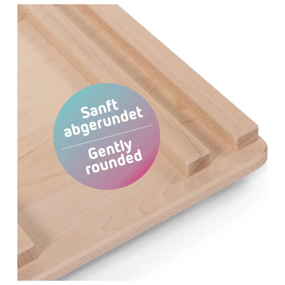 Littlefoot Climbing Ladder & Slide - 2-In-1 Natural Varnished