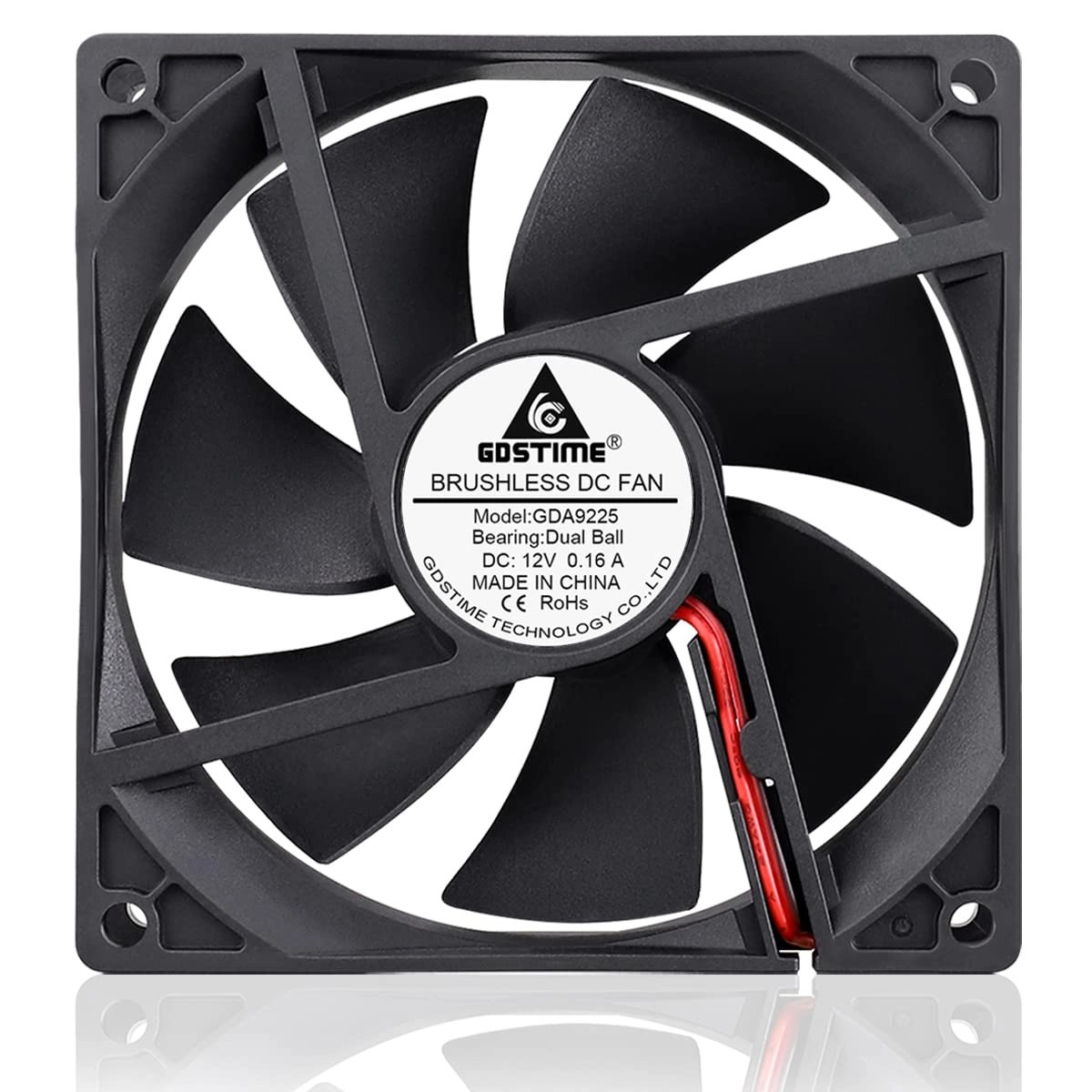 Computer Case Fan - 2-Pack 92mm