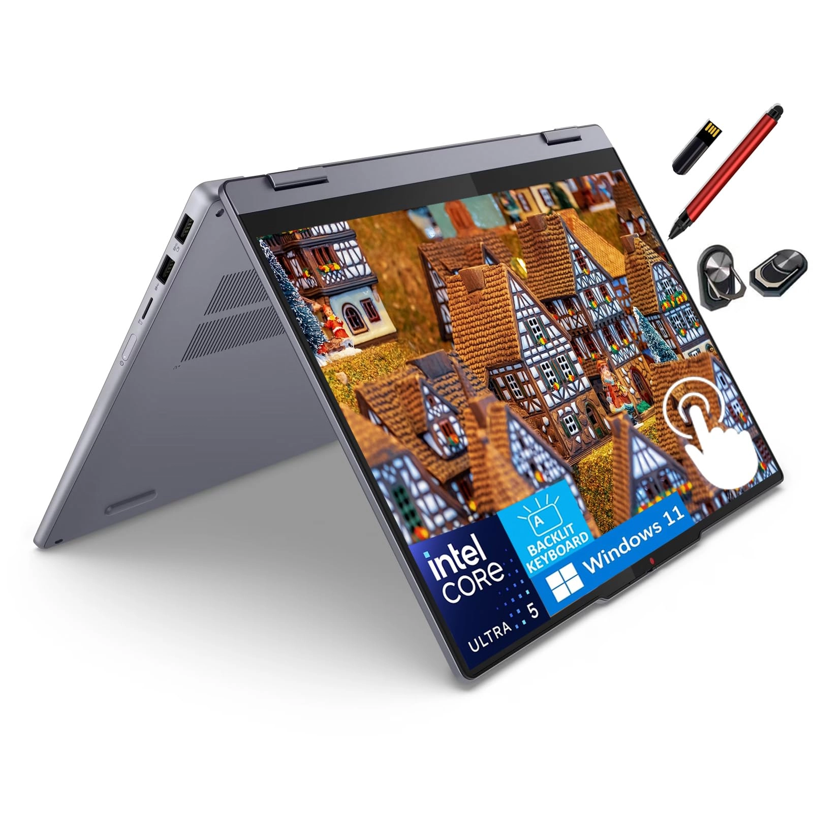 Lenovo IdeaPad 5i 2-in-1 83KR000JUS - 14'' Core Ultra 5 8GB DDR5 512GB SSD