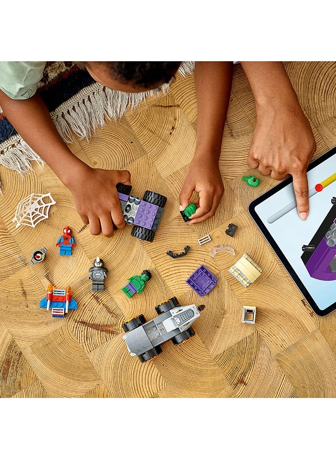 Marvel Hulk vs. Rhino Truck Showdown (10782) - Spidey And His Amazing Friends Series