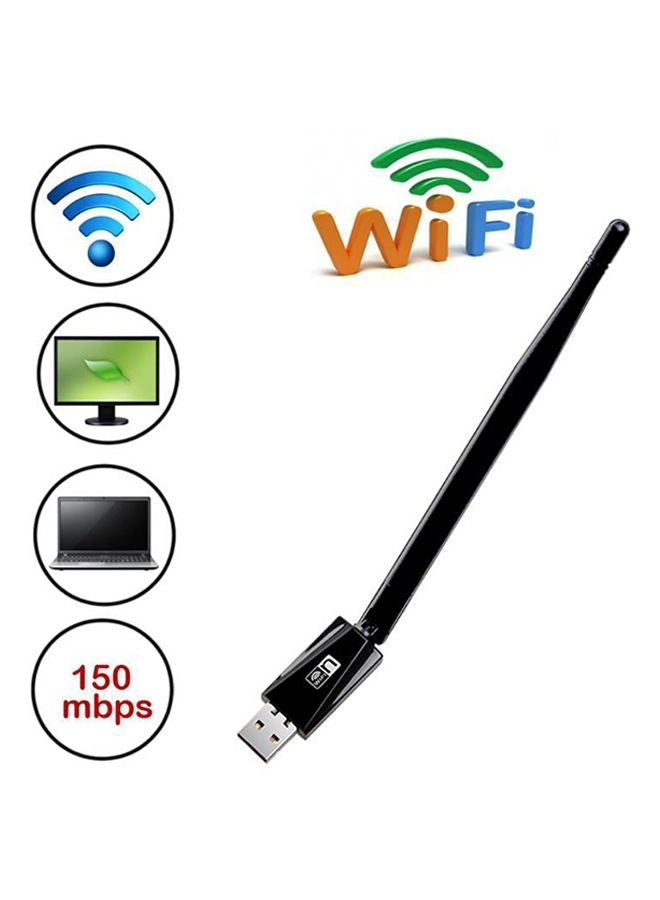 USB Wi-Fi Wireless Networking Card Adapter Dongle - Bluetooth/Wireless