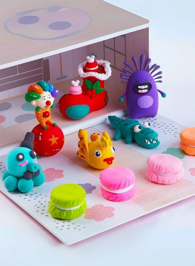 Air Dry Clay Kit - 12 Pcs