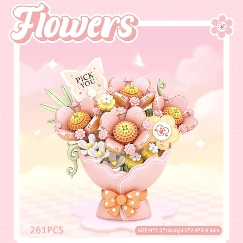 Flower Bouquet - 200 pcs