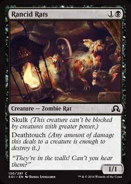 Wizards of the Coast Rancid Rats 130/297 - Shadows Over Innistrad