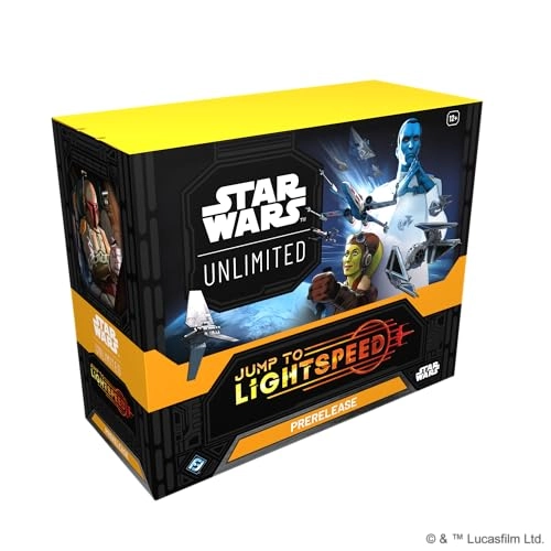 Asmodee Star Wars Unlimited TCG: Jump to Lightspeed PRERELEASE Box - 6 Booster Packs