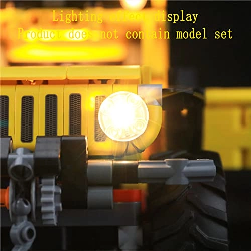 LED Light Kit for LEGO Jeep Wrangler 42122