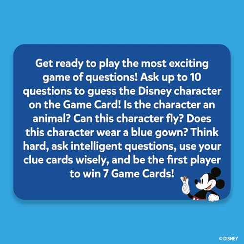 Guess in 10 Disney - Card Game