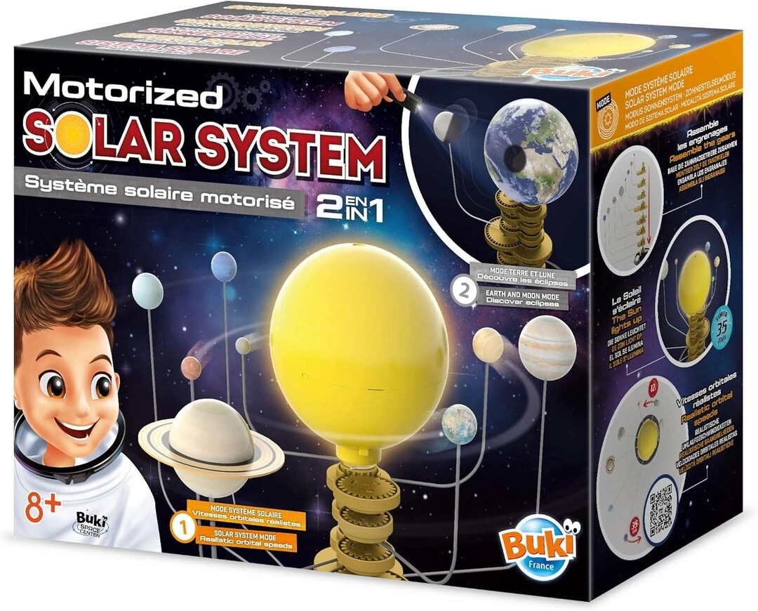 COLORLAND LETS PLAY Motorised Solar System Science - 8 years+
