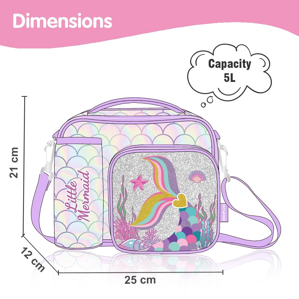 Bento Lunch Bag - Unicorn Pink 7L