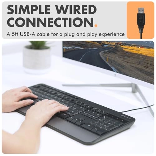 Multimedia Wired Keyboard - Wired