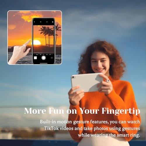 Smart Ring - IP68 Waterproof 24/7 Heart Rate Blood Oxygen