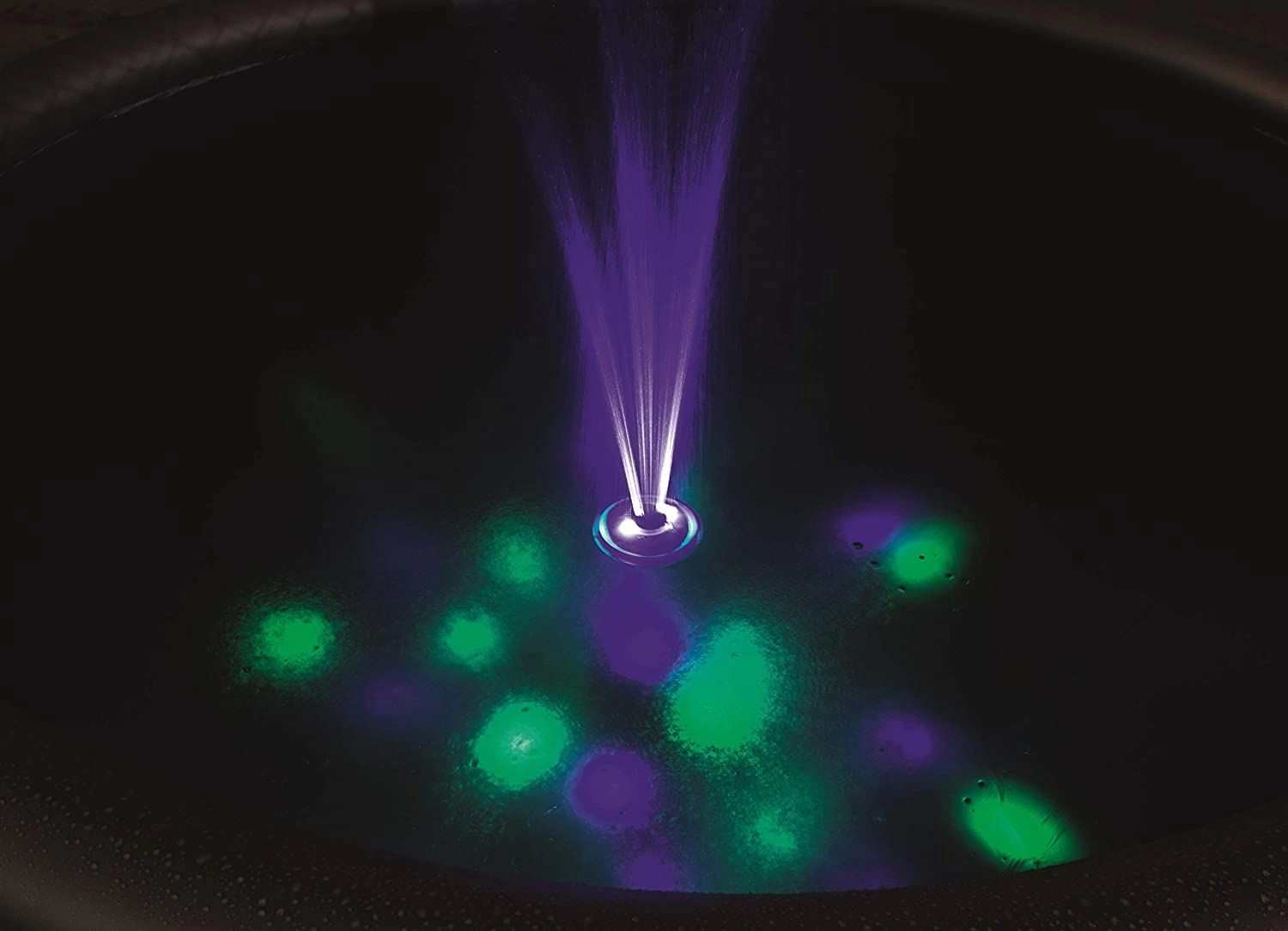 Floating Fountain LED - Blue Max. height 1m