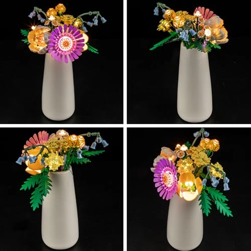 Light Kit for LEGO 10347 Petite Sunny Bouquet - Plastic