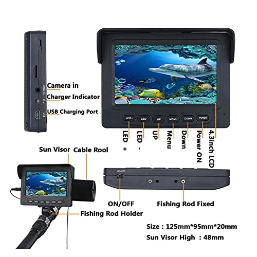 Underwater Fishing Video Kit - 15M/30M 165 Degrees