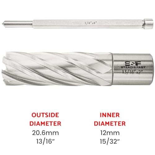 HSS Annular Cutter - 1 piece(s) High Speed Steel (HSS) 13/16"