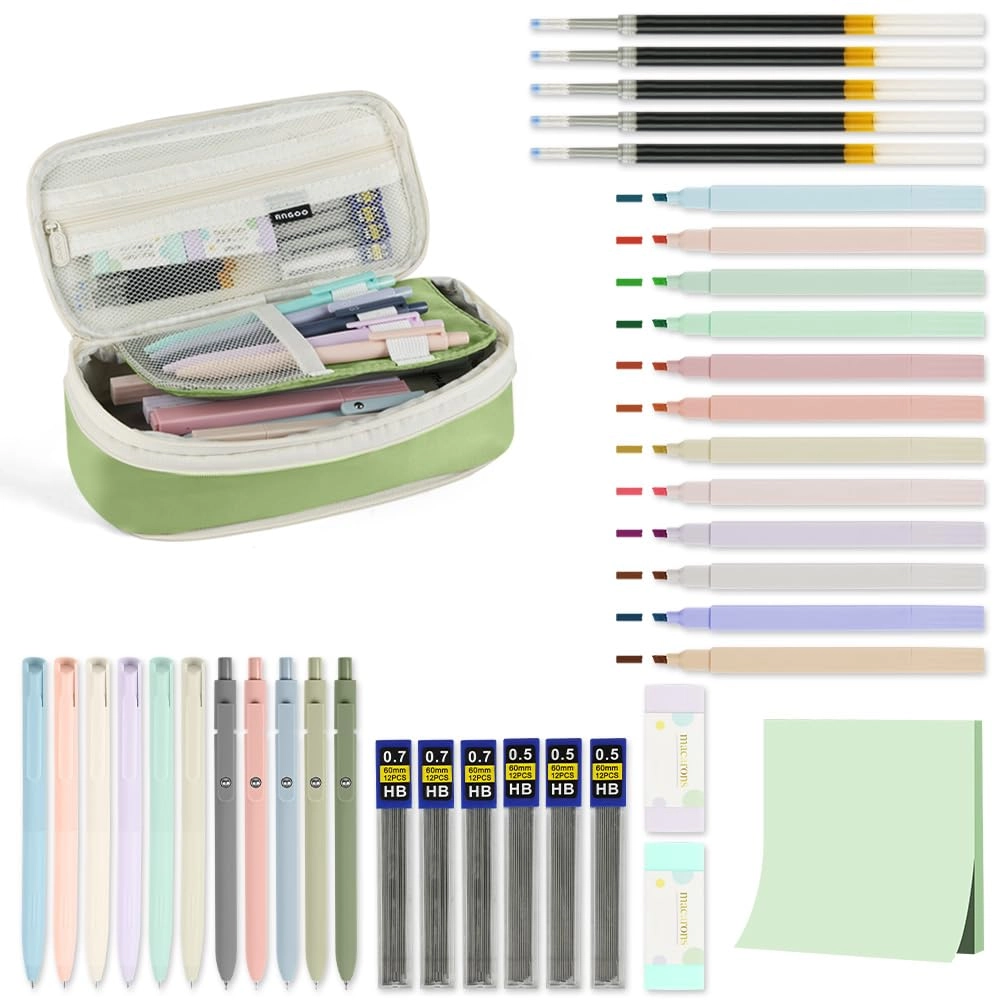 44 PCS Aesthetic School Supplies Set