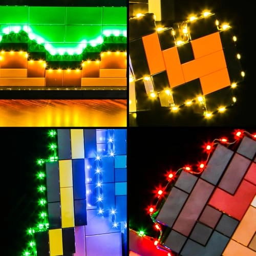 LED Light Set - Compatible with 71438 Super M'ario World DIY kit