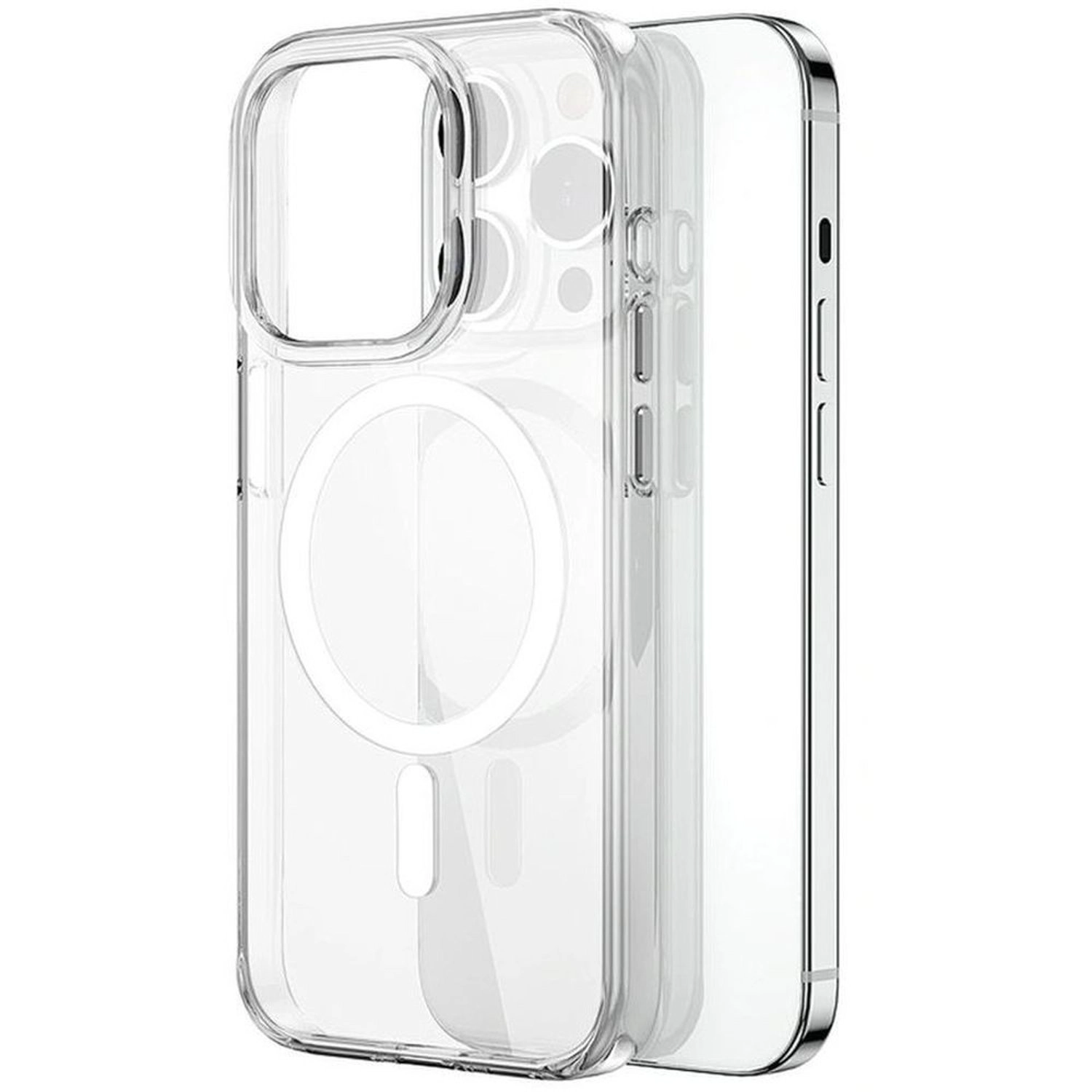 WIWU MagSafe Case Clear Case for iPhone 15 Pro Max