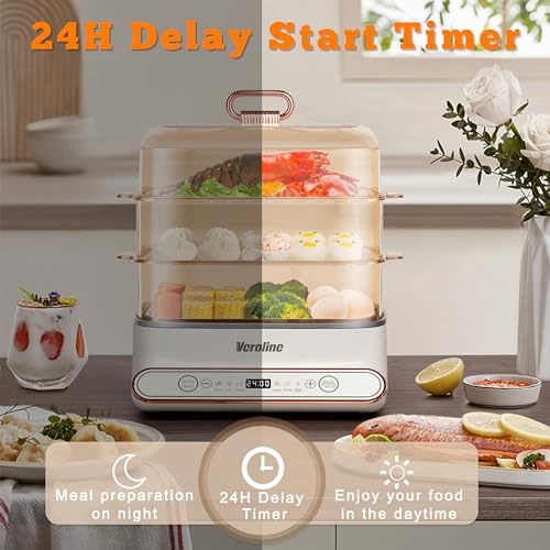 Electric Food Steamer - 15QT