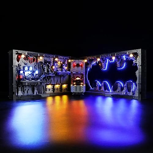 Light Set for 76252 Bath Cave - 3 USB light kits Battery compartment