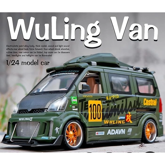 Wuling Postal Van - 1:24 1pcs